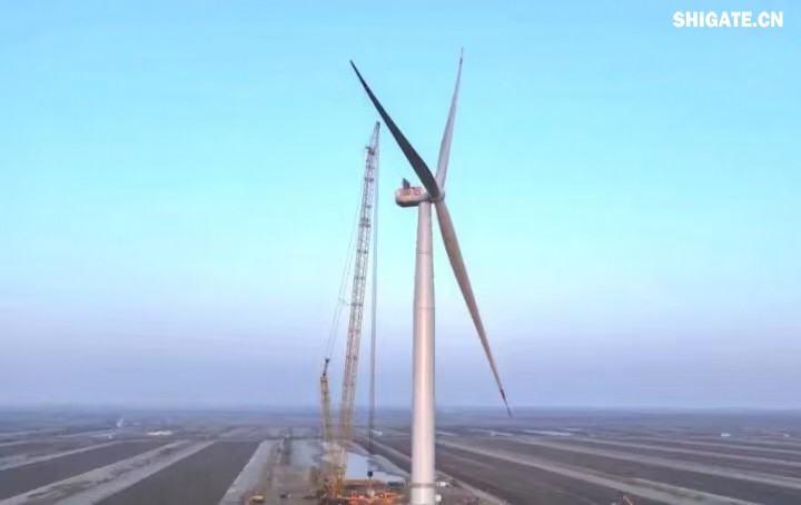 1月11日，全球最大功率等級(jí)的漂浮式風(fēng)電機(jī)組——中國中車“啟航號(hào)”在山東東營風(fēng)電裝備測試認(rèn)證創(chuàng)新基地吊裝成功，標(biāo)志著我國在海上超大型風(fēng)機(jī)的探索邁出重要一步。該項(xiàng)目風(fēng)電機(jī)組的配套塔筒是全球直徑最大、重量最重的塔筒型號(hào)，所用鋼板由河鋼集團(tuán)舞鋼公司獨(dú)家提供。  微信圖片_20250220083217.jpg  舞鋼公司深入貫徹集團(tuán)要求，以客戶需求為導(dǎo)向，大力開展技術(shù)營銷，不斷優(yōu)化營銷方案，通過提供“一攬子”解決方案，滿足高端客戶對(duì)高品質(zhì)產(chǎn)品和未來發(fā)展的需求，加速由生產(chǎn)型向“制造+服務(wù)”型企業(yè)轉(zhuǎn)變。該項(xiàng)目對(duì)產(chǎn)品抗沖擊性能及表面質(zhì)量有著極為嚴(yán)苛的要求，且交貨期較短，生產(chǎn)難度相當(dāng)大。為確保合同順利交付，舞鋼公司產(chǎn)線各單位協(xié)同聯(lián)動(dòng)，強(qiáng)化工藝和生產(chǎn)過程控制，攻克了高強(qiáng)度與高延伸率匹配、低溫沖擊韌性匹配等一系列技術(shù)難題，確保了產(chǎn)品各項(xiàng)指標(biāo)全部滿足客戶要求，并按期交付客戶。  微信圖片_20250220083224.jpg  “啟航號(hào)”20MW漂浮式海上風(fēng)電塔筒是專門為20MW及以上海上漂浮式風(fēng)機(jī)提供系統(tǒng)解決方案而設(shè)計(jì)的，是全球最大功率漂浮式風(fēng)電機(jī)組的配套塔筒，總高度為141.15米，最大直徑12米，重量達(dá)到了1576噸。